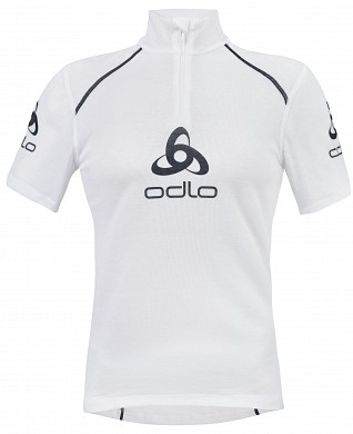 Pánské tričko 1/2 zip Originals Light s krátkým rukávem